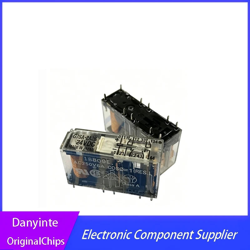

New 1PCS G7SA-2A2B 24VDC G7SA-2A2B-24VDC 24V 6A 10PIN