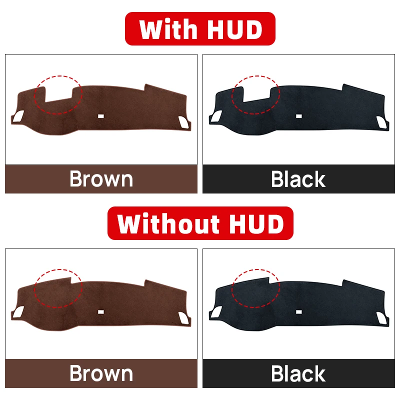 For Honda CR-V CRV CR V 6th 2023 2024 Car Dashboard Cover Sun Shade Avoid Light Mat Instrument Panel Non-Slip Carpet Accessories