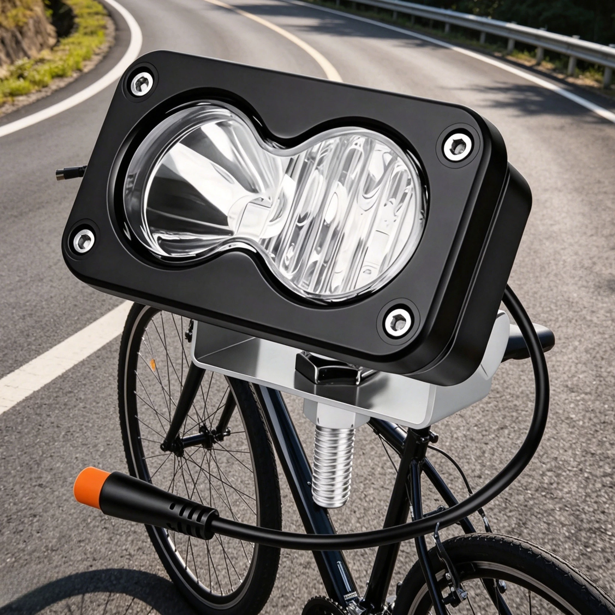 3 Inch Super Bright LED Off-Road Spotlight Heavy Duty Work Lamp Compatible with Ridstar Q20 Electric Bike