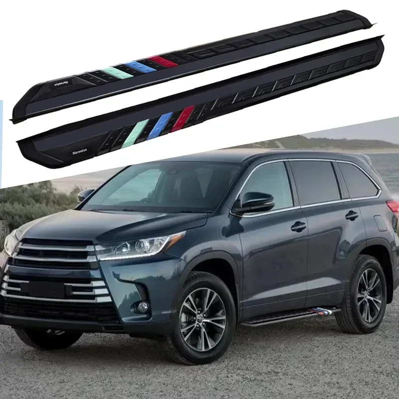 

Car Accessories Custom LOGO Aluminum Alloy Side Step Running Board For TOYOTA Kluger Exterior Accessories
