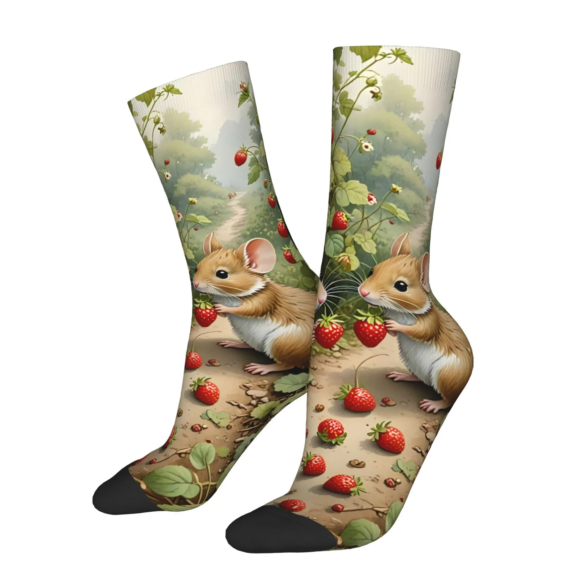 

Little Mice Little Animal Socks Male Mens Women Autumn Stockings Printed