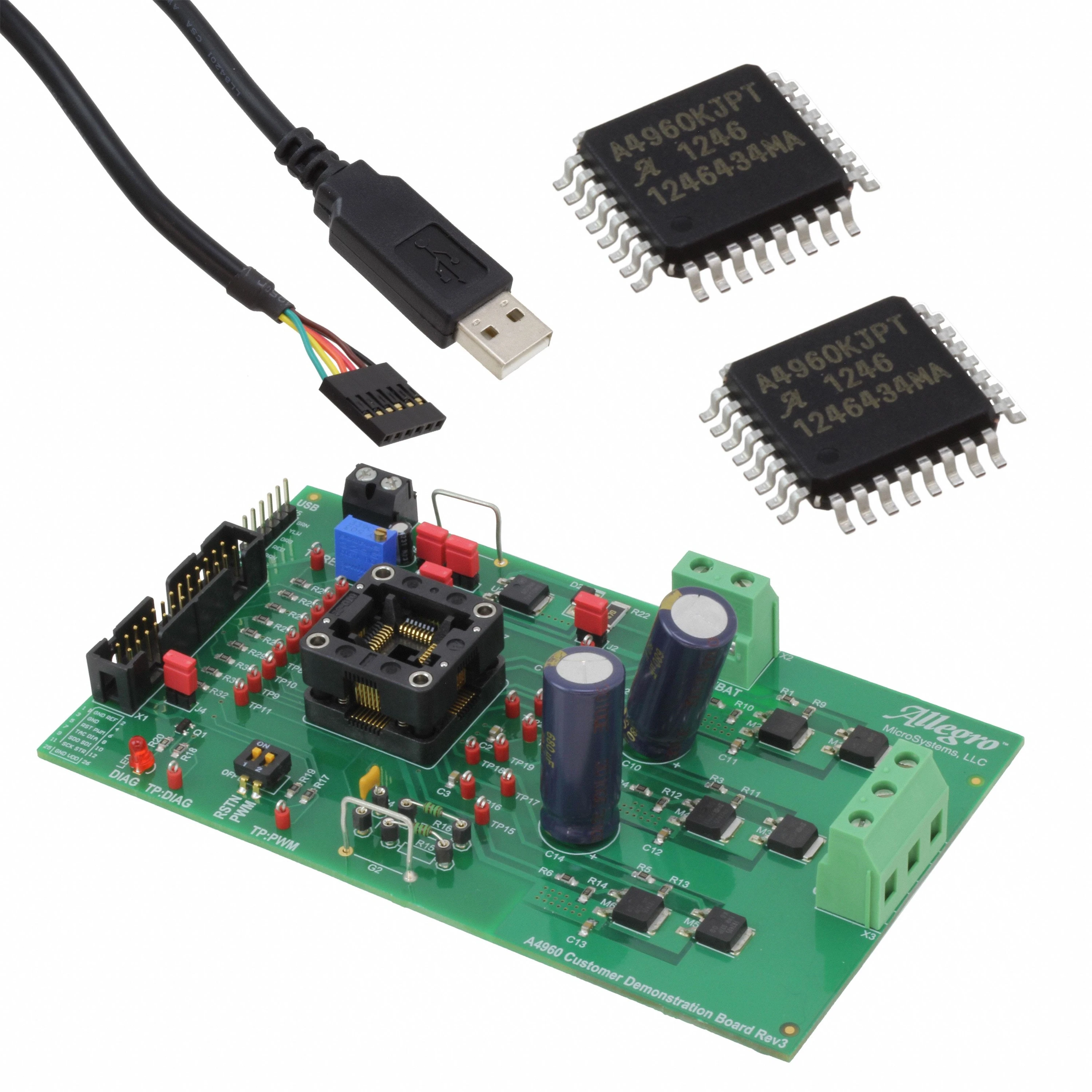 

New APEK4960KJP-01-T-DK BOARD EVAL FOR A4960KJP