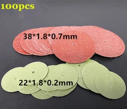 100pcs Dental Lab Separating discs Metal porcelain Ceramic teeth cutting disc dental Polishing Wheels