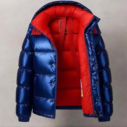 

Men's Winter Cotton Jacket Warm Hooded Quilted Coat Cold Proof Outerwear Cross-Border Men's Clothing Casual Workwear Uniform