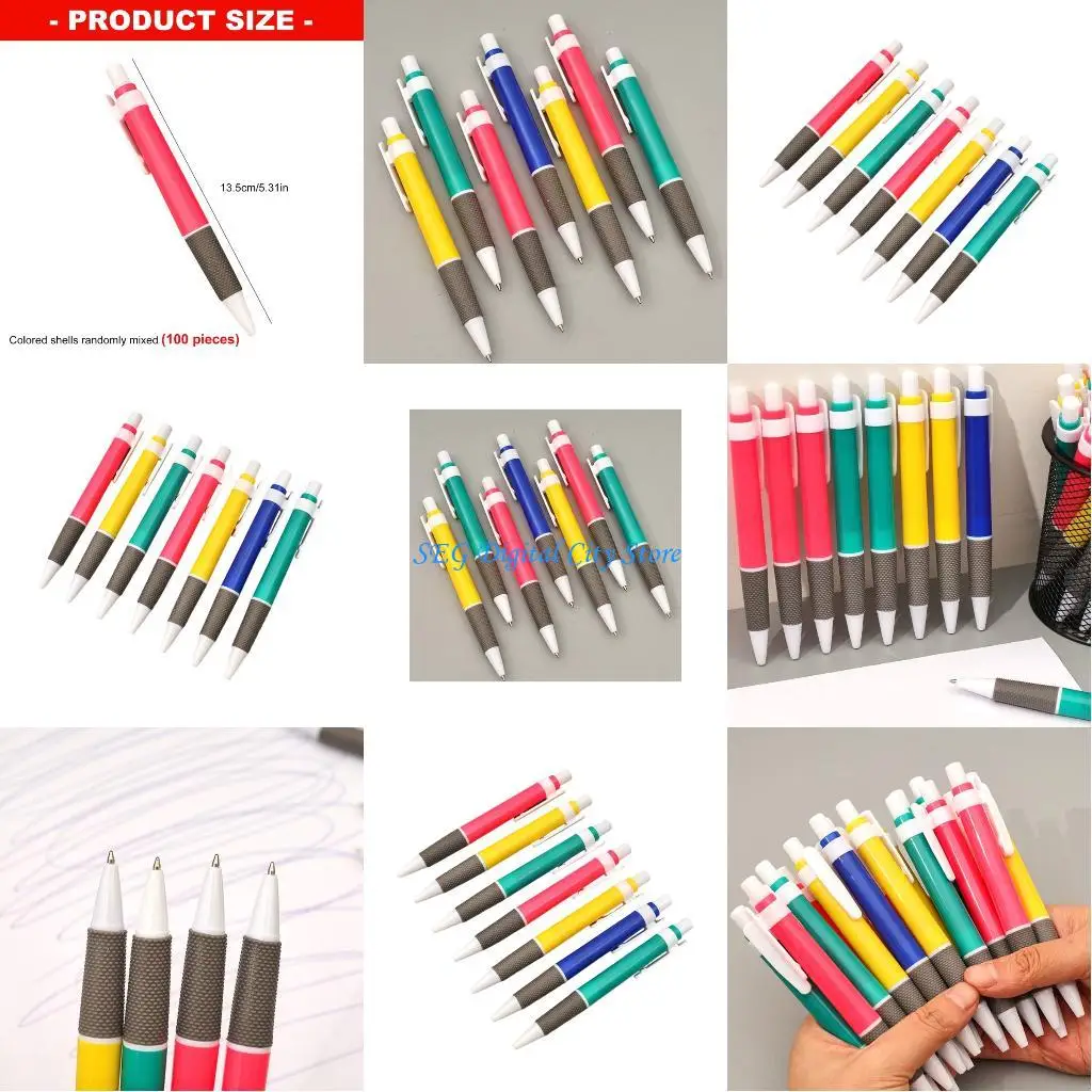 

U75B Ballpoint Pen Long Lasting Writing Pen for Daily Use, Smooth Writing Oil Pen