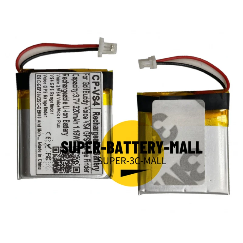 For Golf Buddy Voice VS4 GPS Range Finder 320mAh GolfBuddy Rechargeable Battery