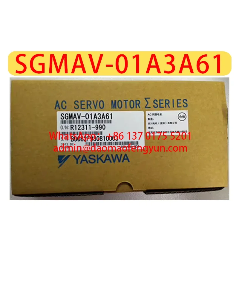 

SGMAV-01A3A61 Brand New Servo Motor，Fast shipping，SGMAV 01A3A61