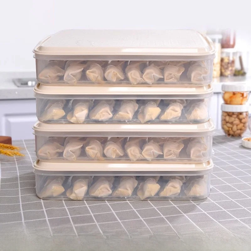 

Многослойный контейнер для заморозки Lo&Lo, лоток для хранения пельменей, бытовой органайзер, производство Китай, HFL830