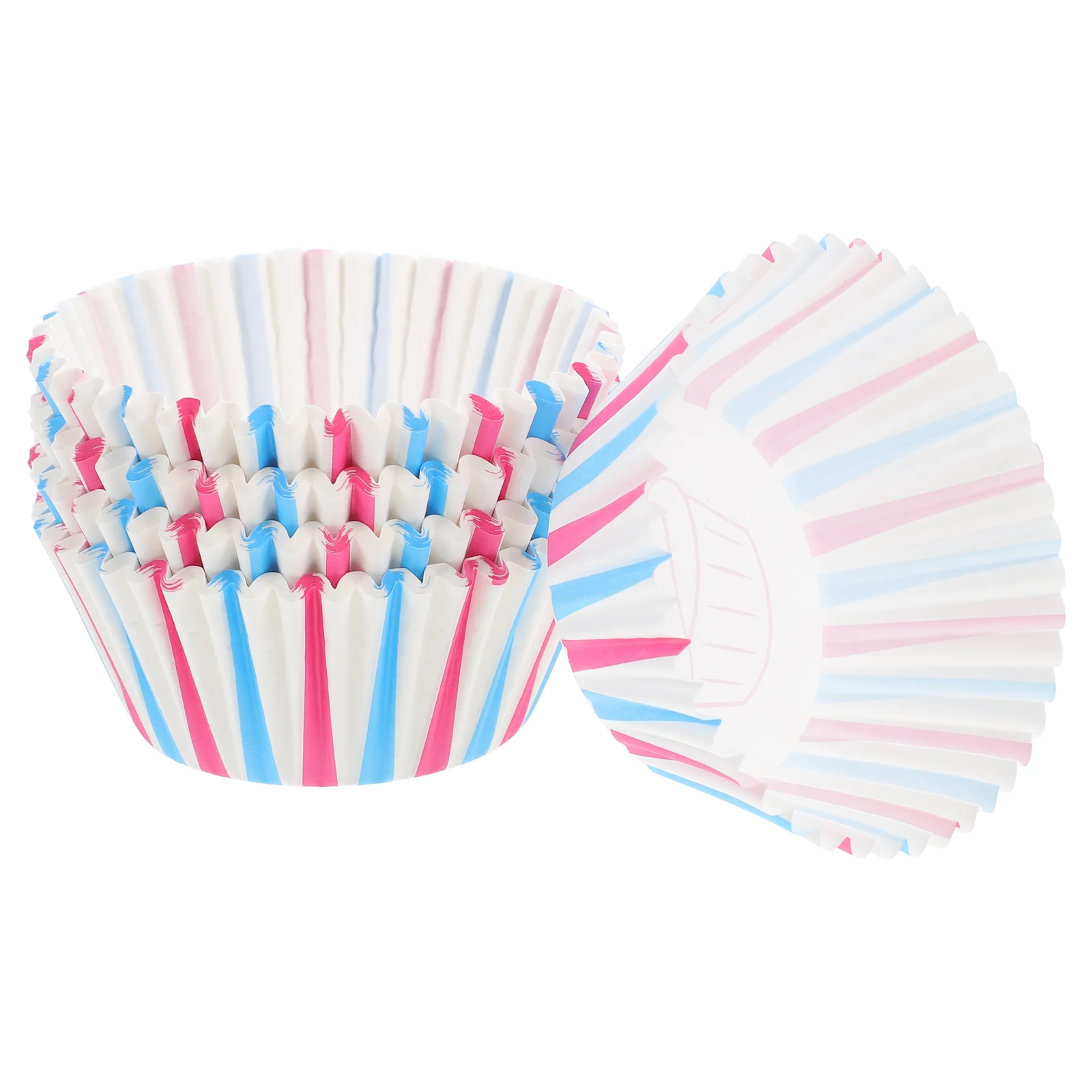 

100pcs Large Cupcake Liners Paper Baking Cups Food Grade Oil Proof No Smell Wedding Bridal Shower Birthday Tea Party Dessert