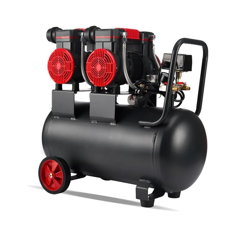 

Portable air compressor Low noise oil-free air pump 220v air compressor Woodworking special air pump