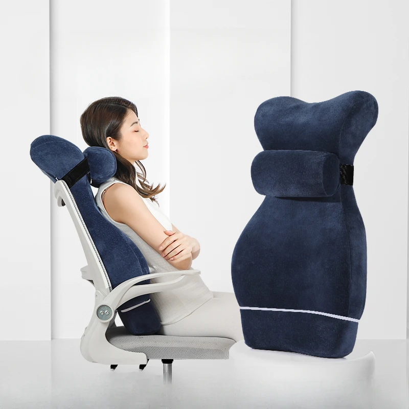 Waist cushion chair headrest cushion office lumbar backrest cushion heightening pillow pregnant woman siesta artifact sleeping