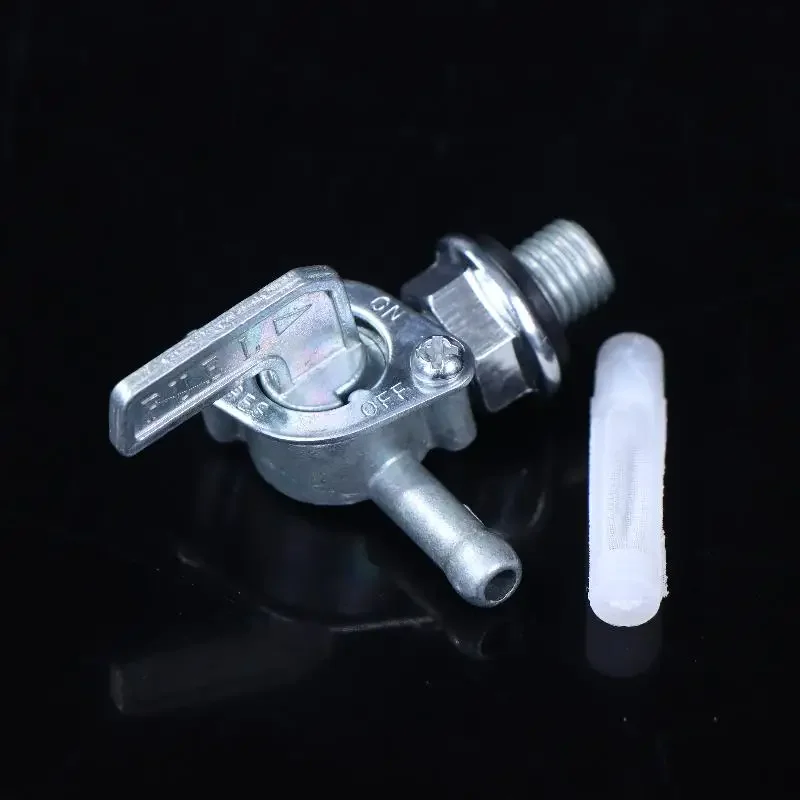 

1Pcs Generator Gas Engine Tank Switch M10 Fit 1/4" Hose Tap ON/OFF Universal Fuel Shut Off Valve Tap Replacement