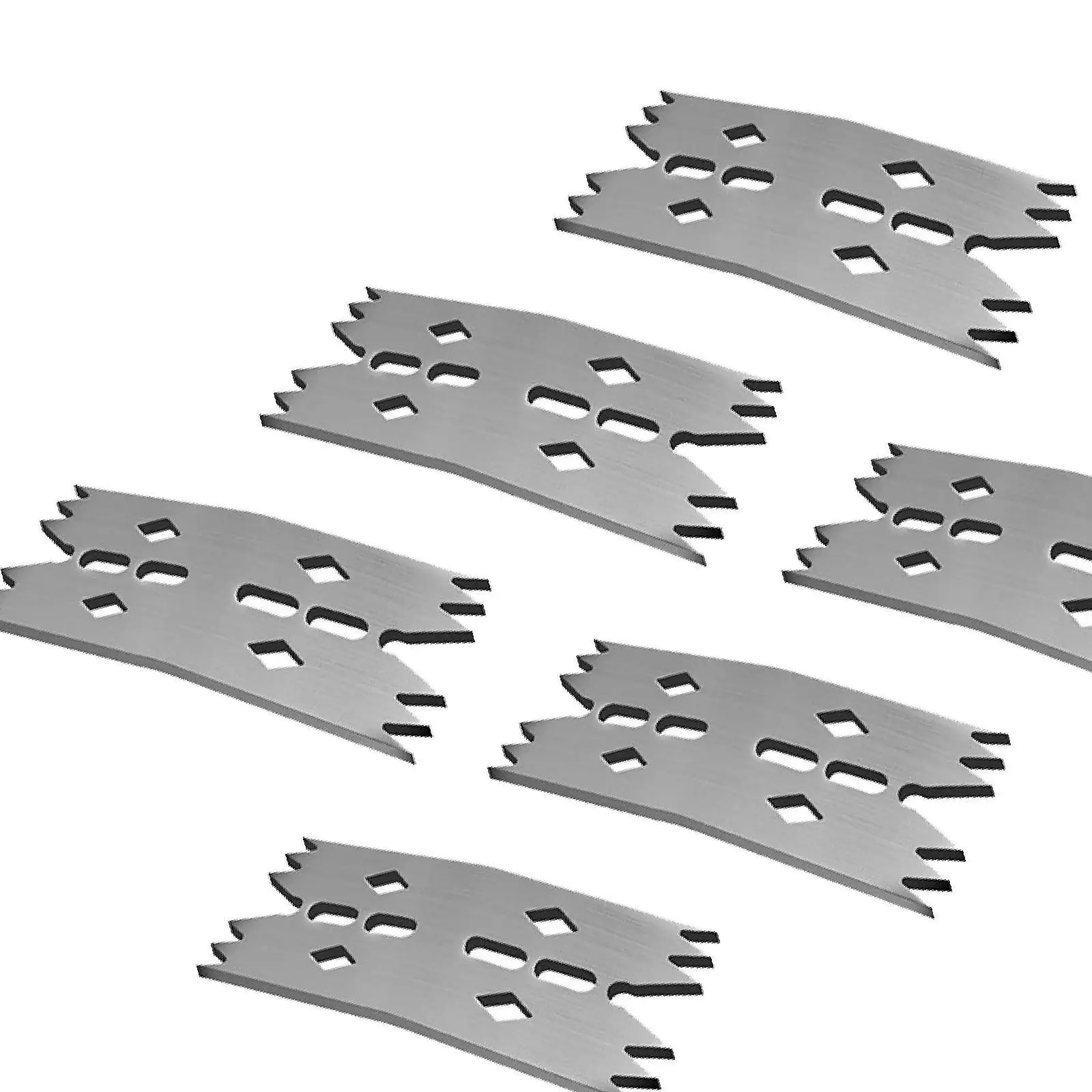 Set di 6 morsetti limite per la lavorazione del legno Morsetto di fissaggio per tavola di legno per mulino per appiattire lastre Posizionamento accurato in acciaio inossidabile
