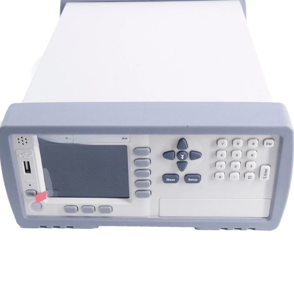 Thermocouple Temperature Recorder J/K/T/E/S/N/B Thermocouple Type 24 Channels Temperature Controller