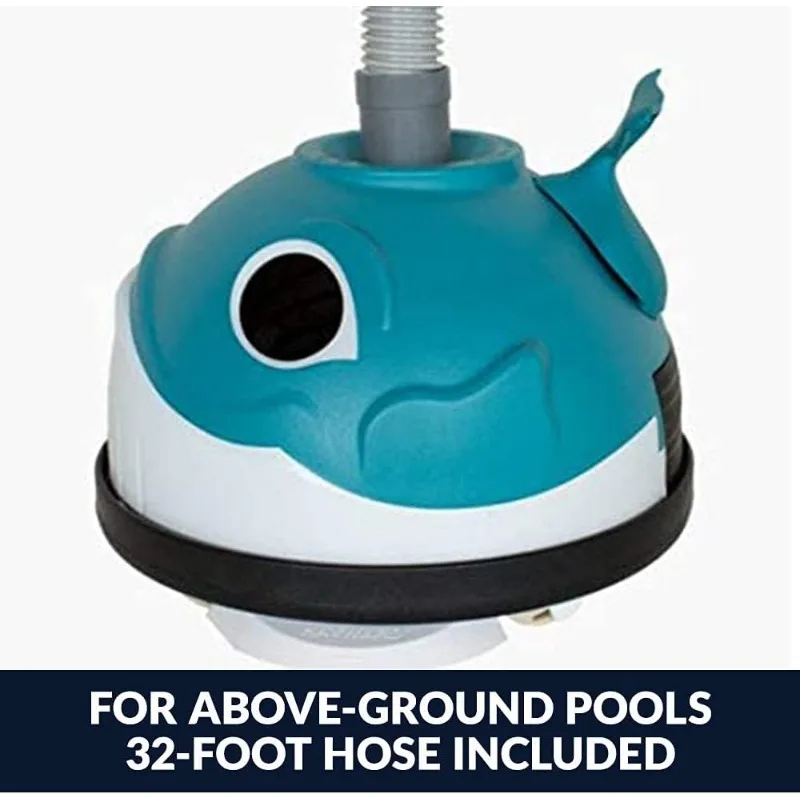 Hayward W3900 Wanda the Whale Above-Ground Suction Pool Cleaner for Any Size Pool (Automatic Pool Vacuum)