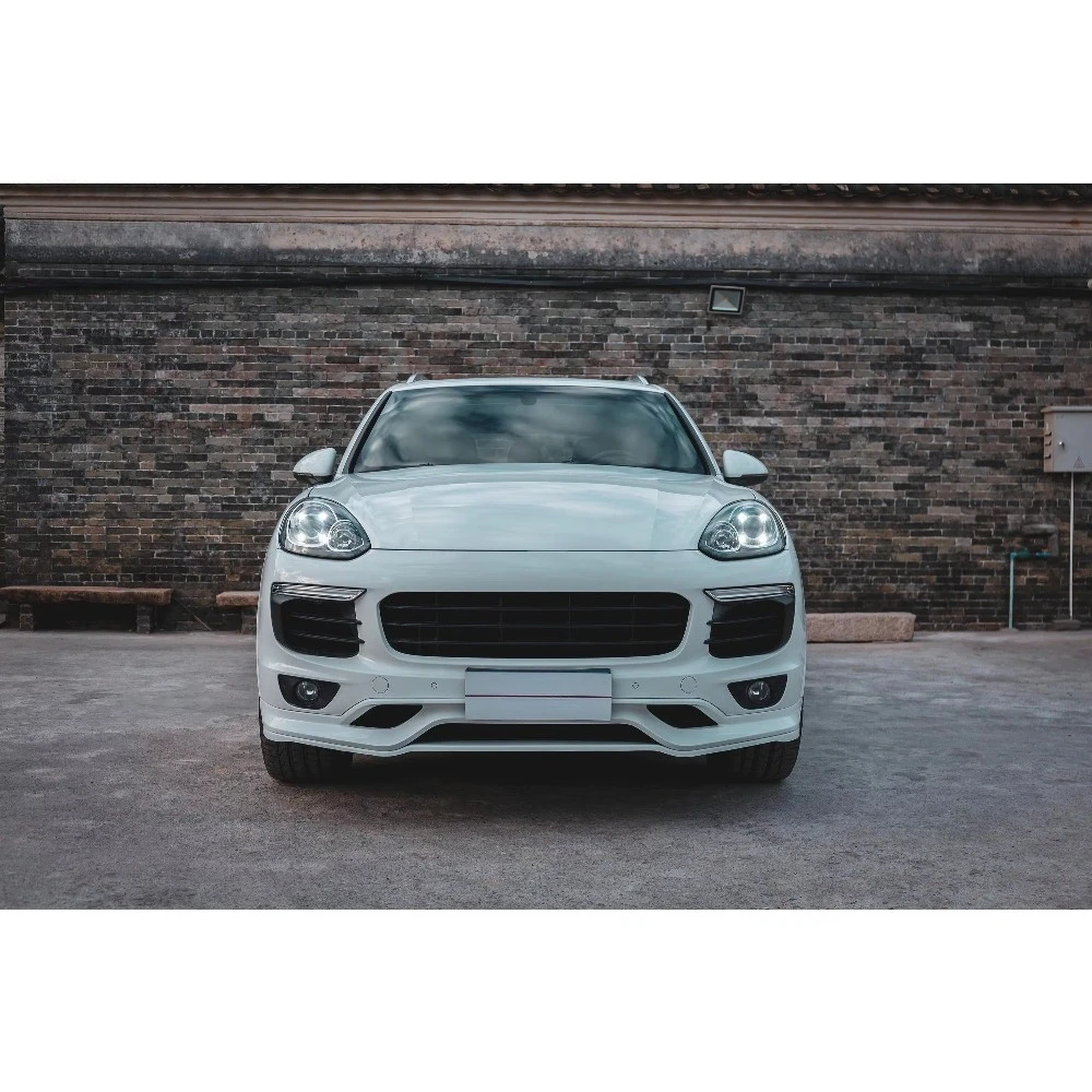 km High-Performance Cayenne Bodykit for 958.2-9Y0.1 Upgrades New Front Lip and Rear Bumpers PP+PU Material Bolt-On Car Styling