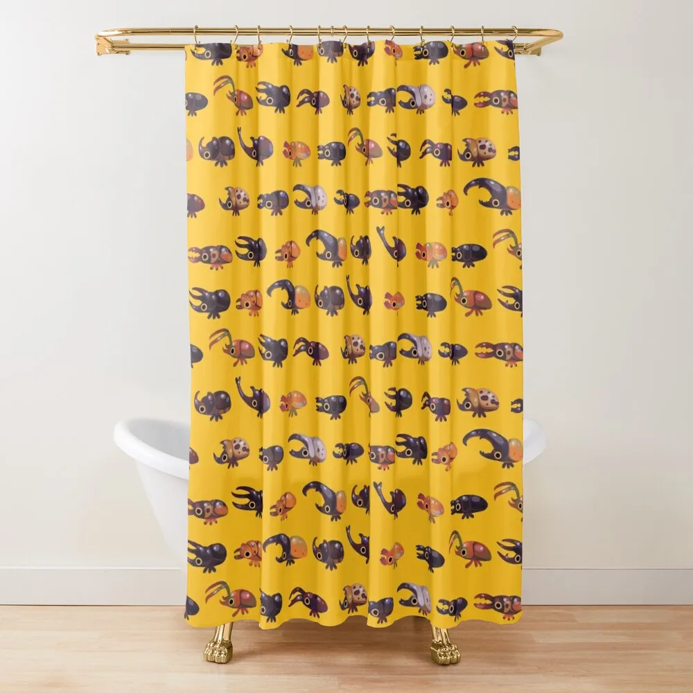 Rhino and Stag Shower Curtain For Bathroom Shower Window Cute Shower Curtain