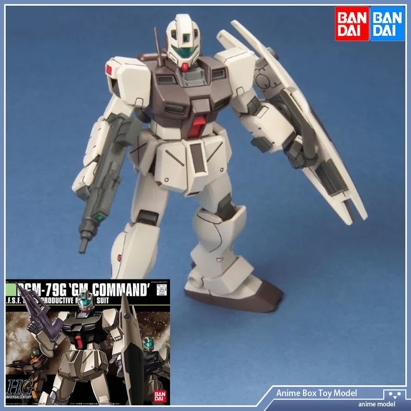 [In Stock] Bandai HGUC 046  GM COMMAND GUNDAM Action Assembly Model