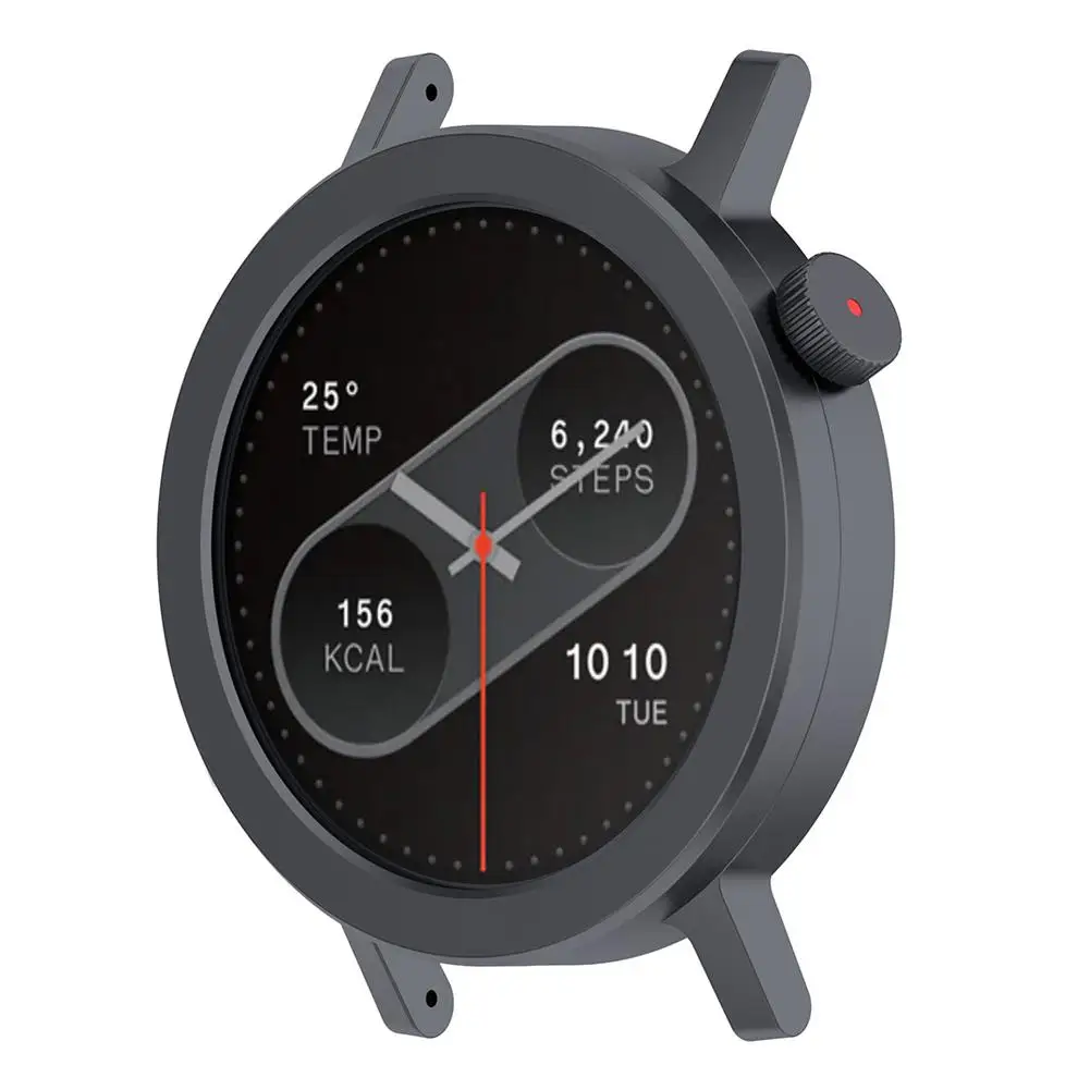 New Atmospheric Design Metal Bezel Ring For CMF Watch Pro2 Wordless Flat Metal Ring Case Glass Screen Metal Watch Bezel