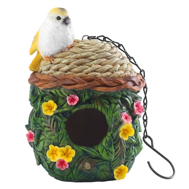 

Courtyard Hanging Bird House All Size Bird Nest Habitats for Wild Bird