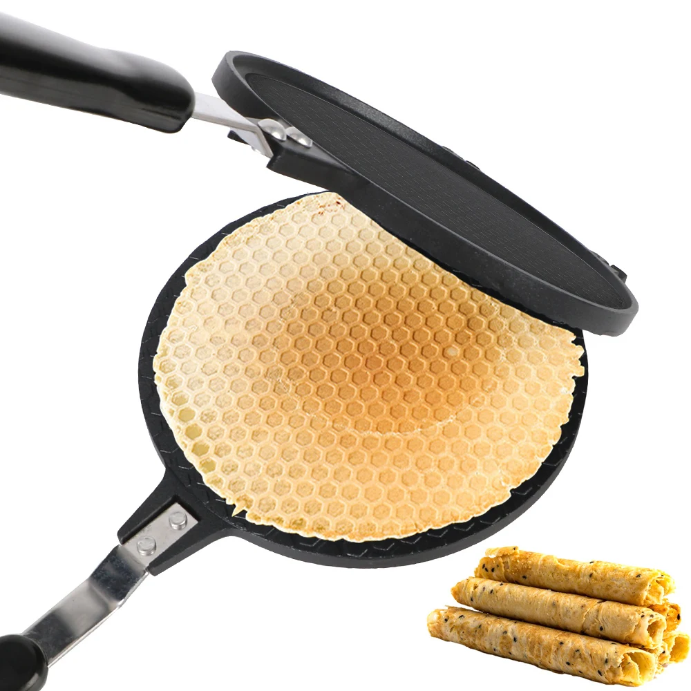 Egg Roll Baking Pan Waffles for The Baking Pan Cake Ice Cream Cone Maker Bakeware Non-Stick Omelet Mold
