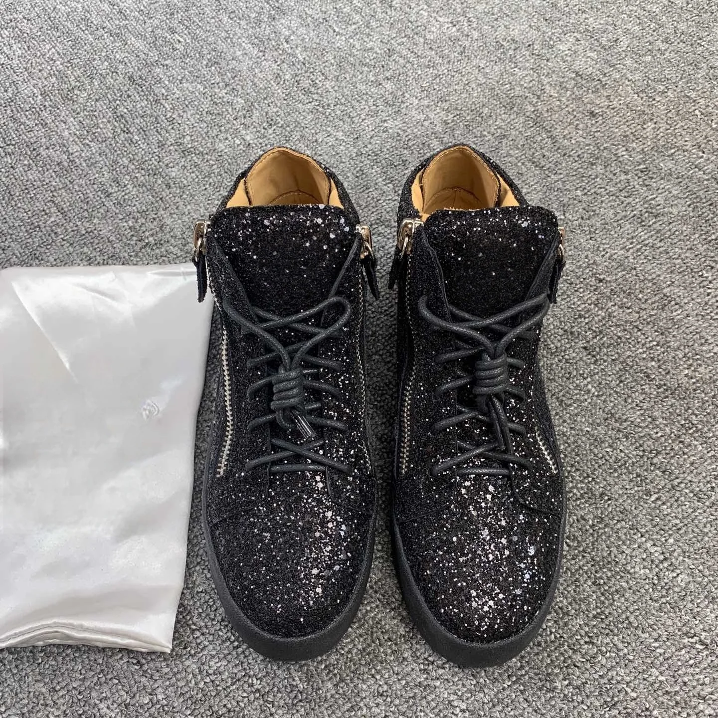 

Top Casual Sneakers for Men Brand Designer Women High-top Tennis shoes 35-48 Luxury Genuine Leather GZ Sports ABA752