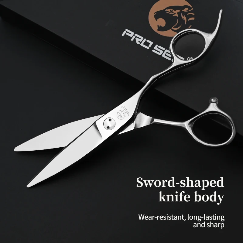 

Japan 6 inch barber scissors Professional hairdressing scissors japanstainless steel salon barber tool hairdresser barber