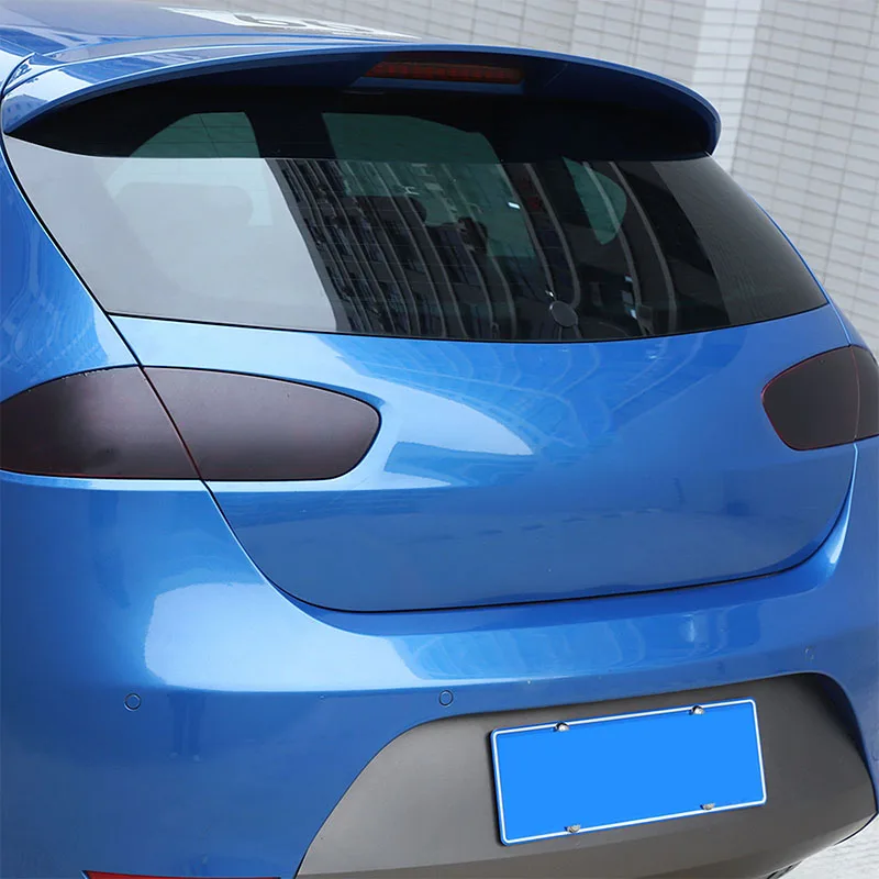 PVC Car Rear Taillight Panel Trim Sticker For SEAT Leon León Mk2 1P 2008-2012 Car Accessories view 4