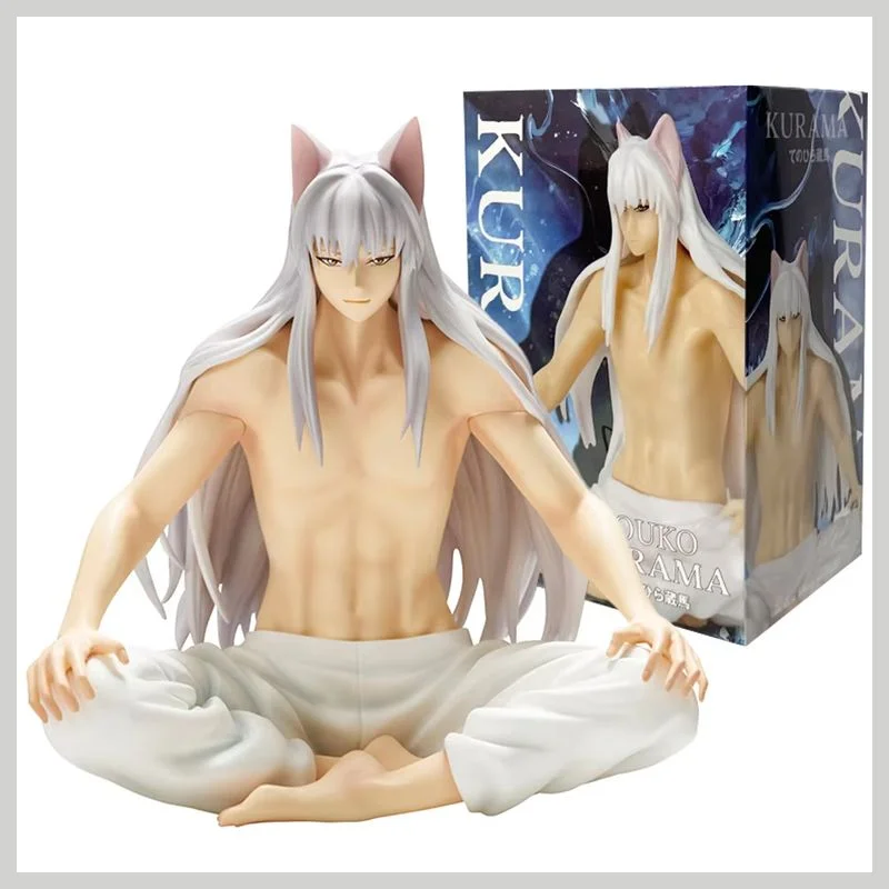 أنيمي يو يو هاكوشو يوكو كوراما 10 سنتيمتر الشكل-كوراما الجلوس الموقف المعكرونة سدادة لعبة مجسمة دمية عمل الشكل تحصيل