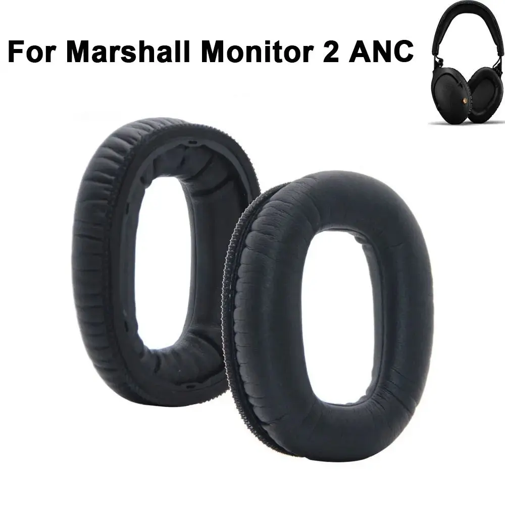 2Pcs Foam Sponge Ear Pads Earpads Headset Replacement Ear Cushion Headphone Earmuff Headset Earmuff for Marshall Monitor 2 ANC