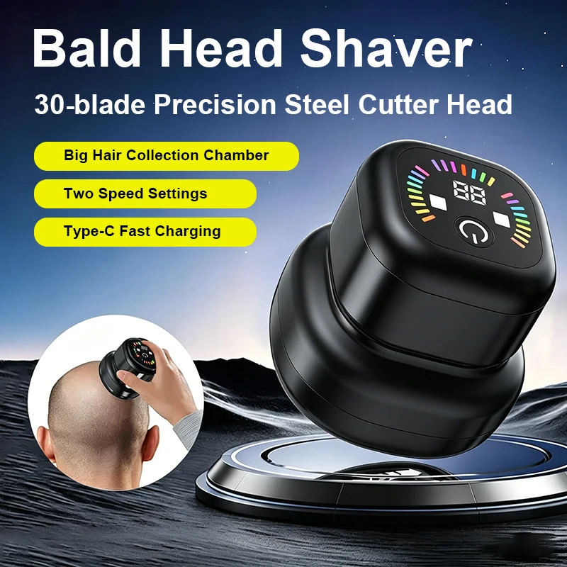 

Electric Hair Clipper & Shaver 2-In-1 Rechargeable Portable Multi-Function Hair Trimmer Shaving Tool