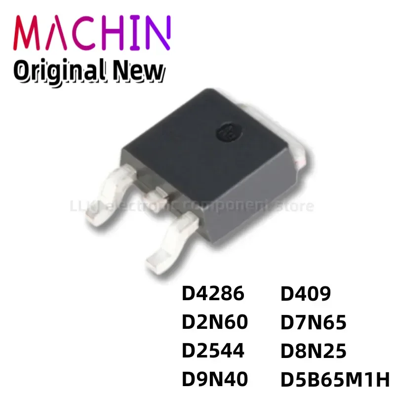 1pcs AOD4286 AOD2N60 AOD2544 AOD9N40 AOD409 AOD7N65 AOD8N25 AOD5B65M1H TO252 N channel Fet.