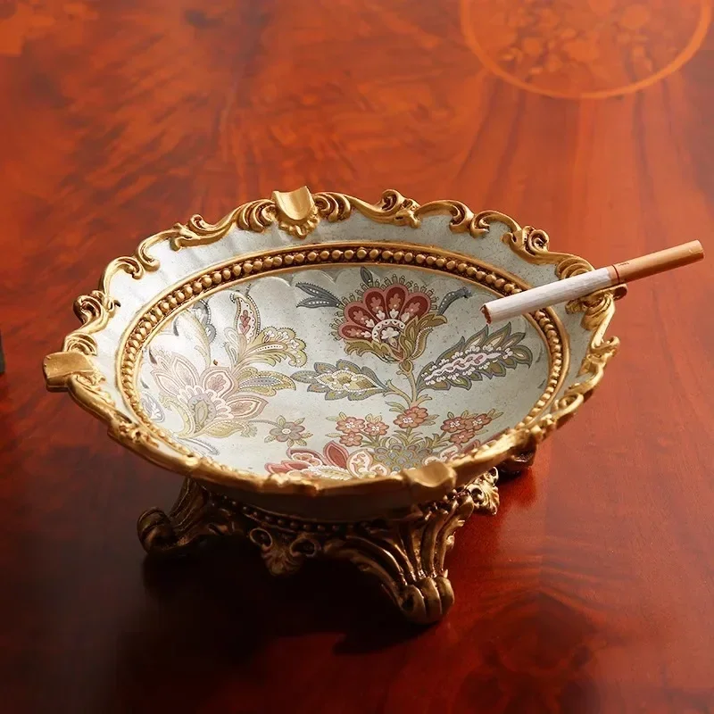 American retro ashtray home living room decoration ornament bedroom office resin personalized gift creative decoration