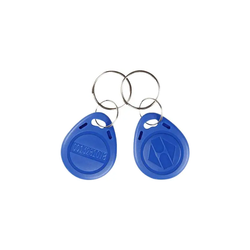10Pcs 125khz RFID EM4100 TK4100 Key Fobs Token Tags Keyfobs Keychain ID Card Read Only Access Control RFID Card