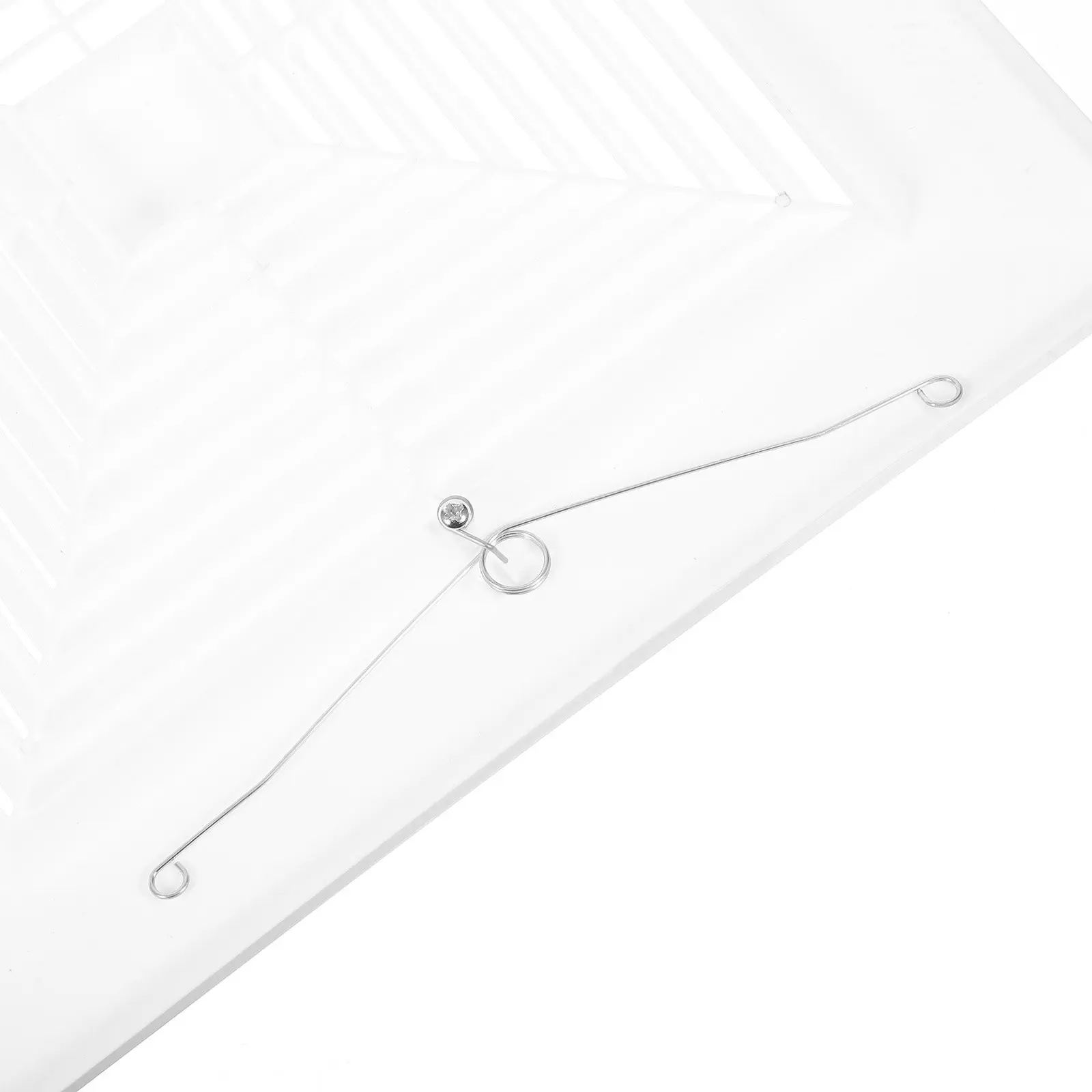 Bathroom Ceiling Exhaust Fan Cover 11.8x11.8 Inch Square Spring Vent Grille Replacement for Enhanced Air Diffusion Quick