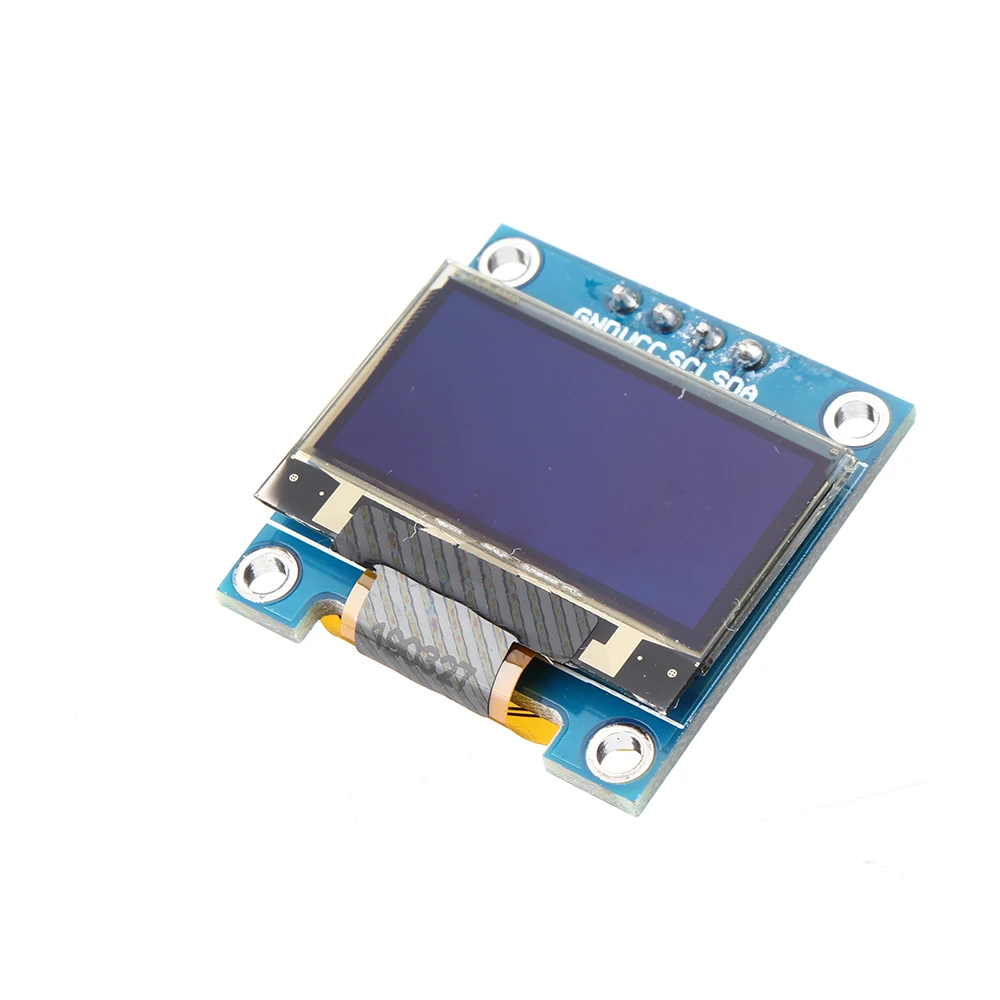 

0.96 Inch OLED I2C IIC Communication Display Module, 128*64 51 series MSP430 series STM32/2 LCD Screen Board