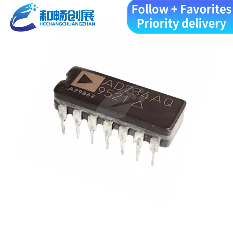 

Brand new original AD734BQ ceramic package chip AD734AQ plug-in DIP14 integrated circuit IC