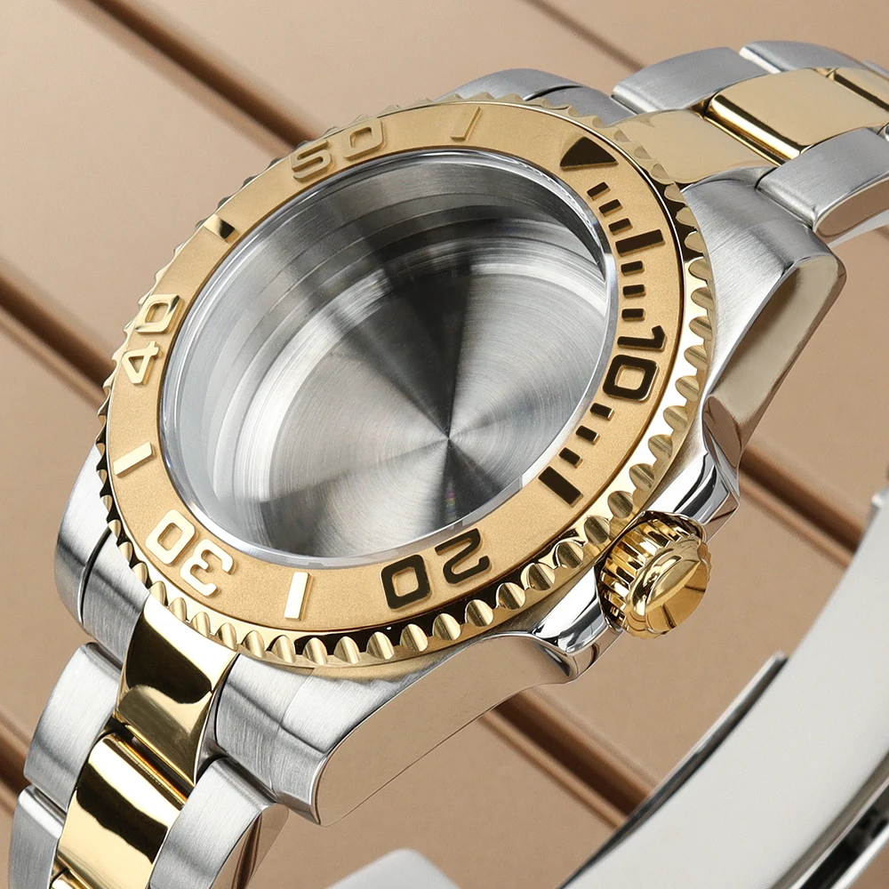 40mm Gold Silver Watch NH35 Ca - Jewelry Watches Silver recension och pris