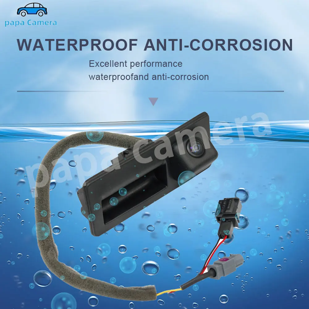 5ND 827566 C الجذع التبديل مع التحقيق مقصورة الأمتعة كاميرا عكس الكاميرا سيارة لشركة فولكس فاجن توكان A4 A7 S6 Q5 A6 A5 #2