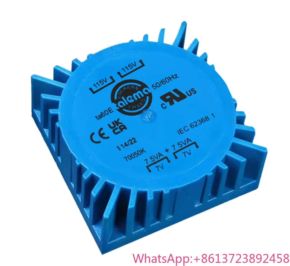 

Оригинальный кольцевой трансформатор Nuvotem Talema 15 Вт 25 Вт Великобритании