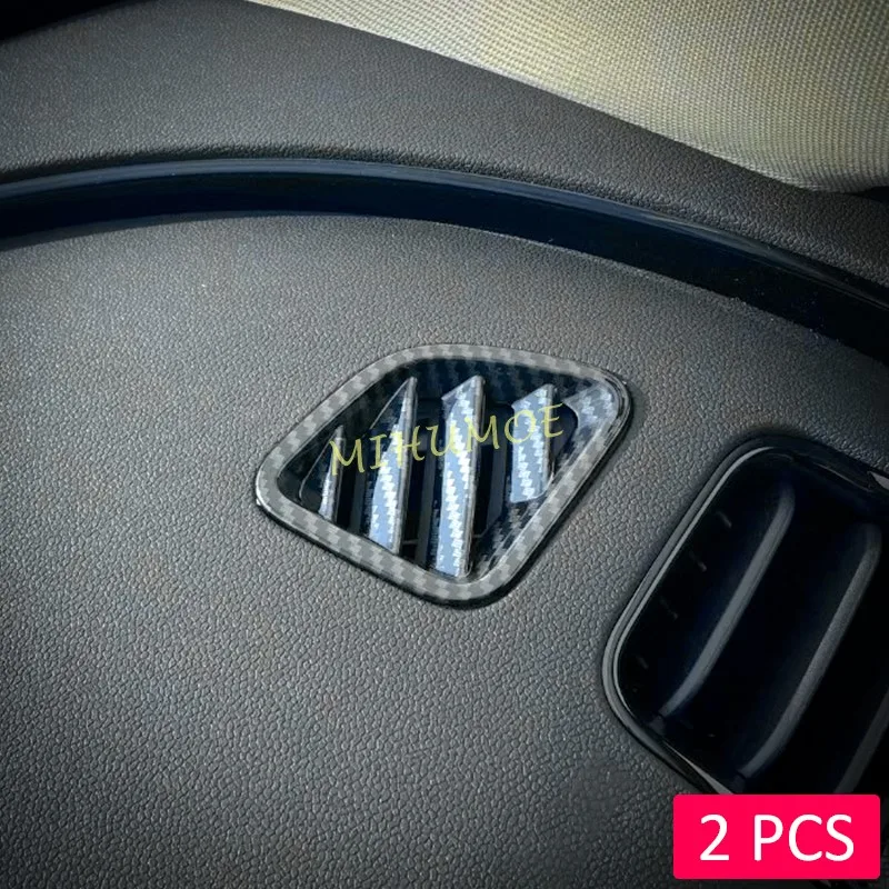 

Для 2016-2024 Mini Clubman F54 приборная панель из углеродного волокна, крышка вентиляционного отверстия, украшение, внутренняя рамка, Стайлинг автомобиля