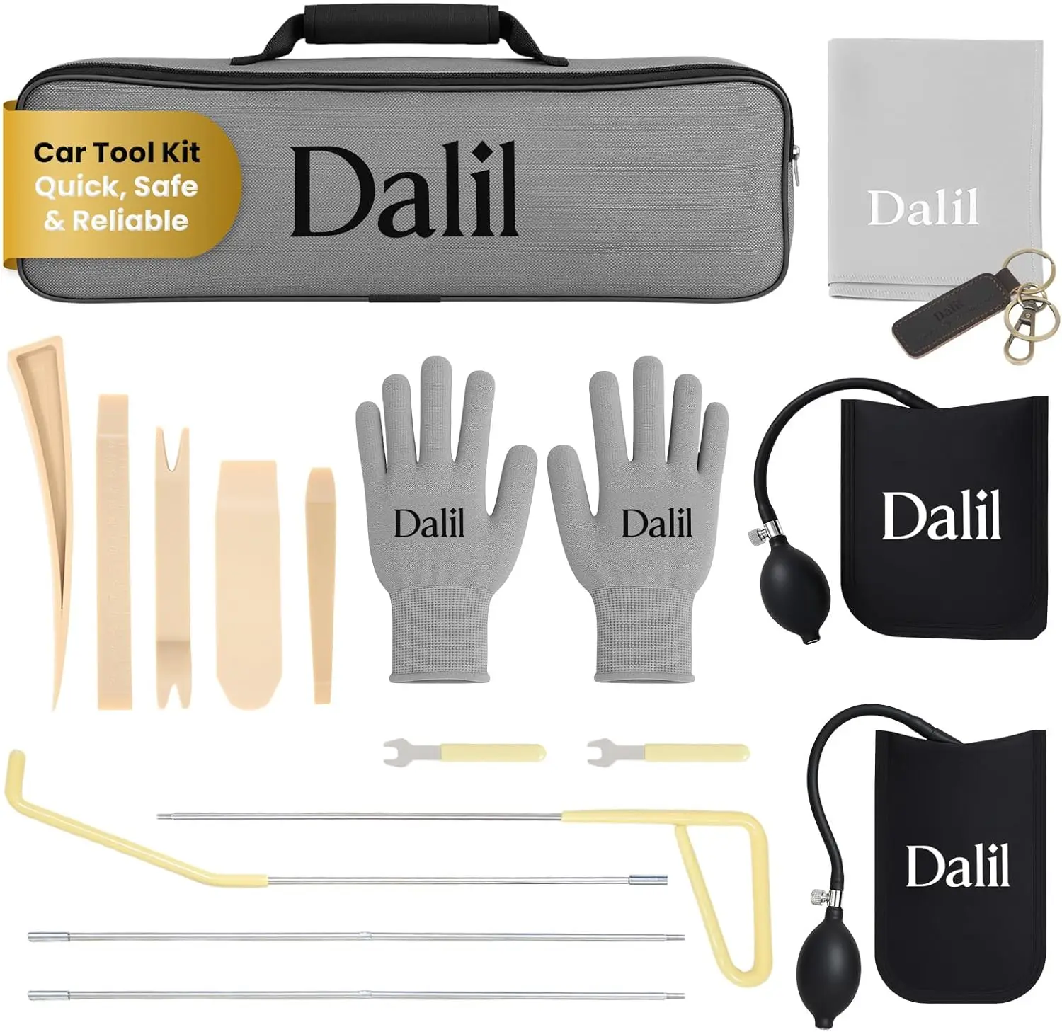 

Профессиональный автомобильный набор инструментов — универсальный аварийный набор с сумкой для инструментов