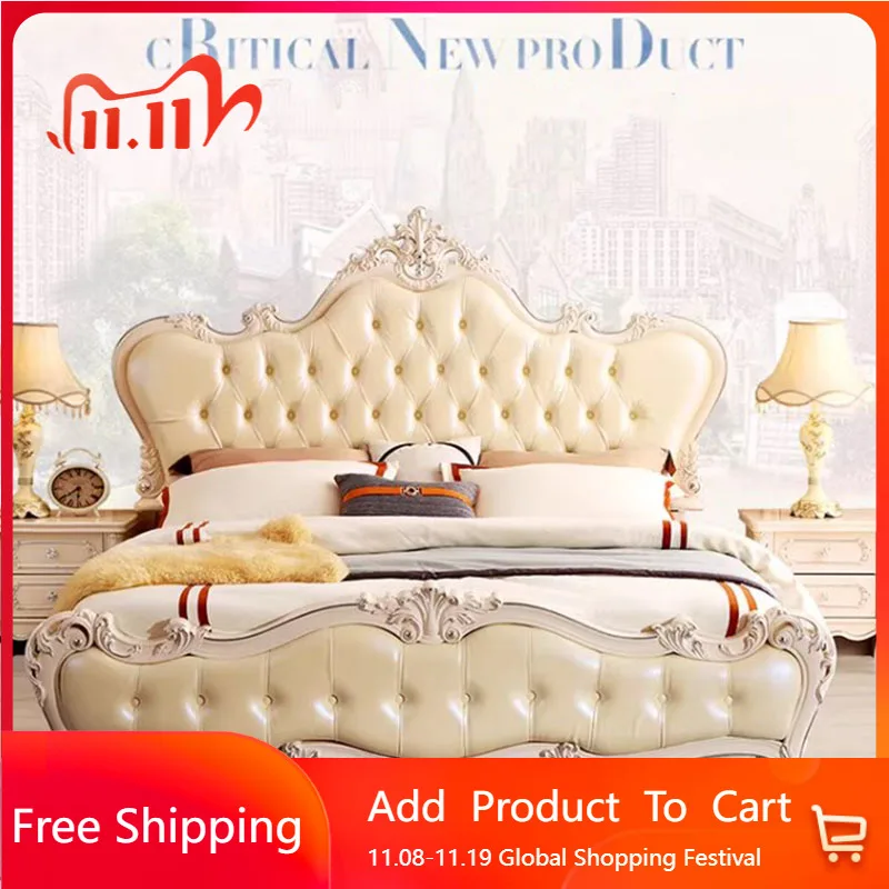 

Дешевая кровать для хранения в спальне, двуспальная простая элегантная кровать King Twin, каркасы для хранения бокового столика, мебель для дома Camas De Dormitorio