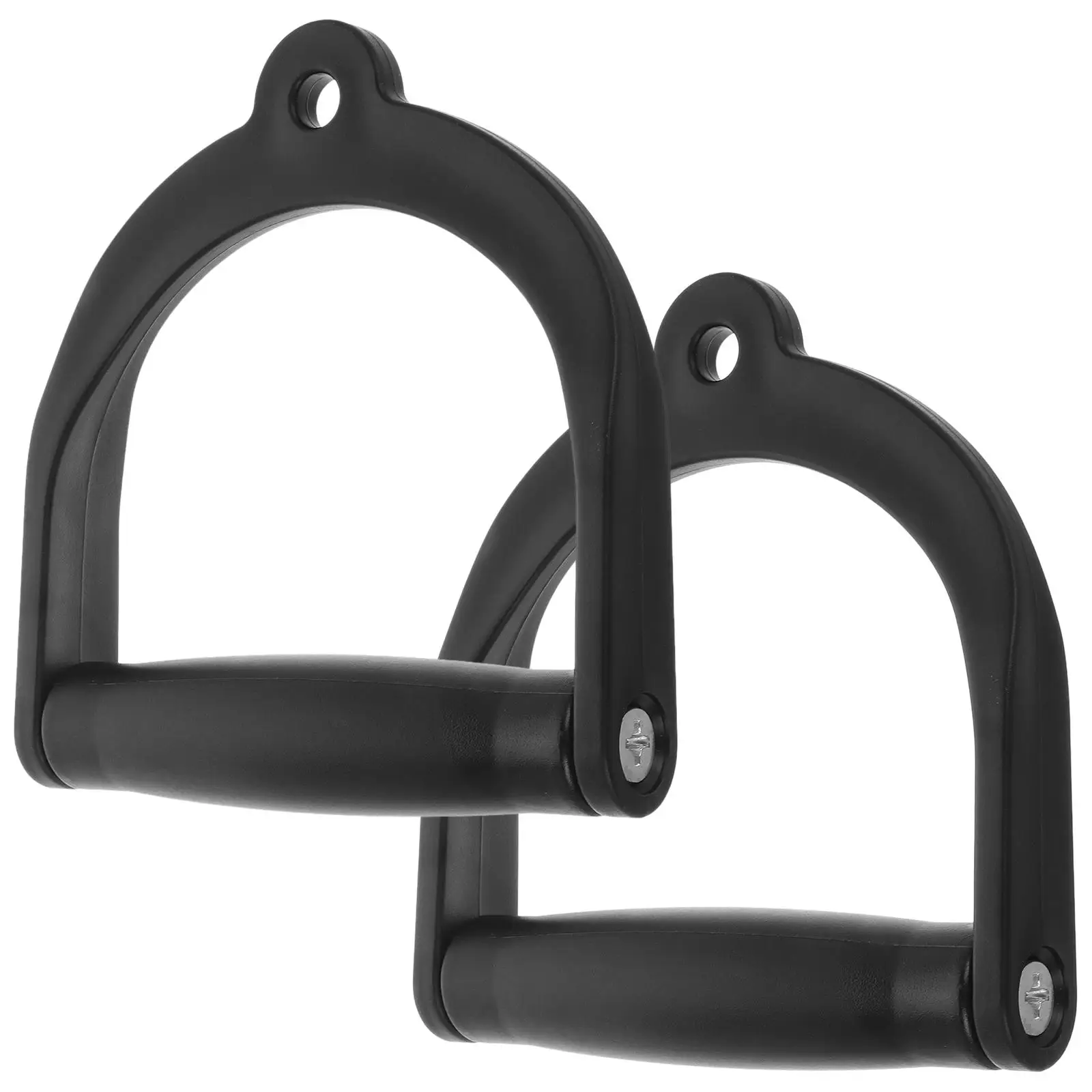

2Pcs Resistance Handle Ankle Strap Cable Machine PP Workout Handle Attachment Equipment