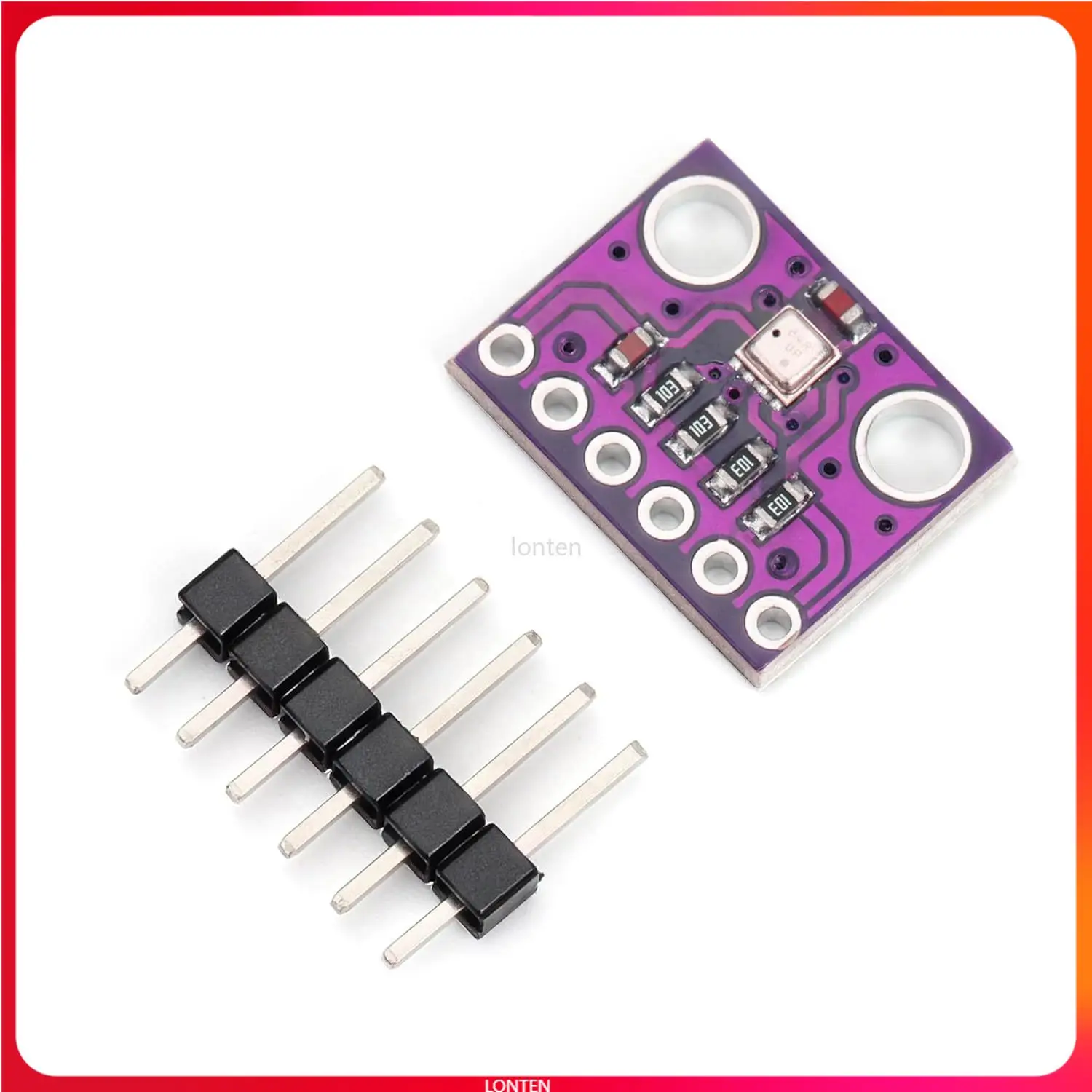 

3V Sensor Module Atmospheric Pressure Temperature Humidity Sensor Module IIC SPI Breakout GY-BME280 LT-HG0188