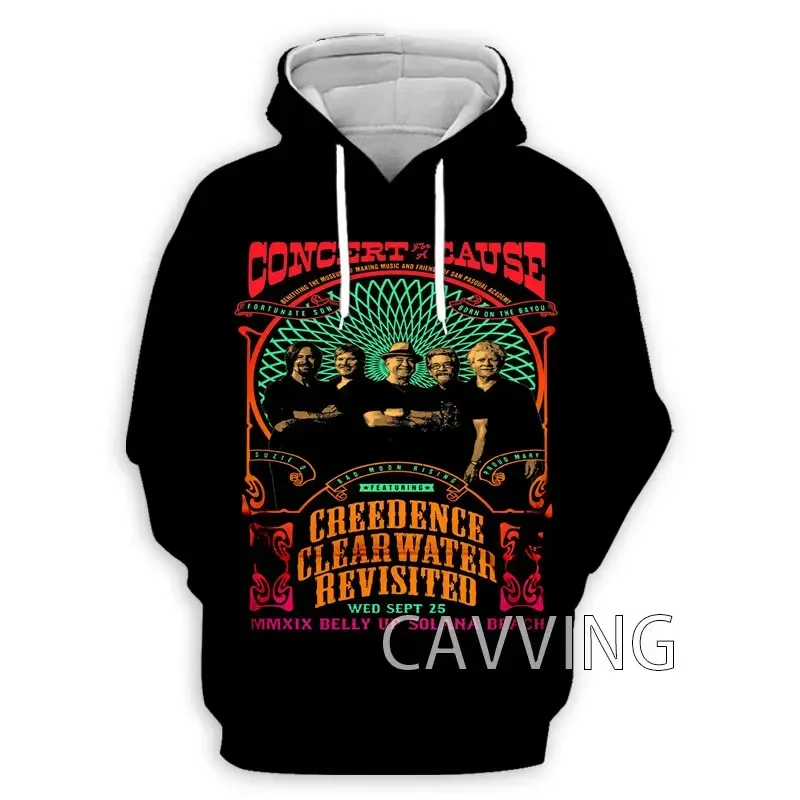 

Creedence Clearwater Revival 3D Print Clothes Streetwear Men Hoodies Sweatshirt Fashion Zip Hooded Long Sleeve Pullover Tops H28