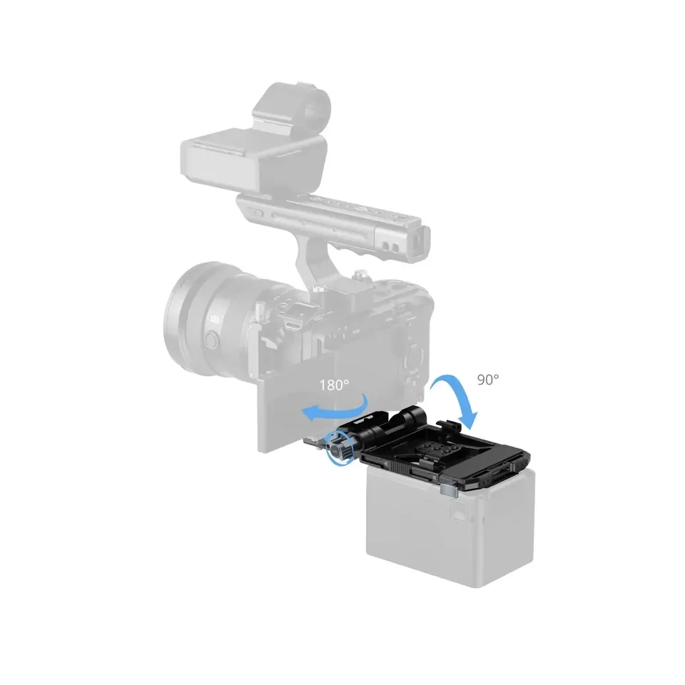 NEW For SmallRig 5315 Aluminum V-Mount Battery Mount Plate Kit for / DSLR/Mirrorless Cameras Arca- Foldable Design Quick