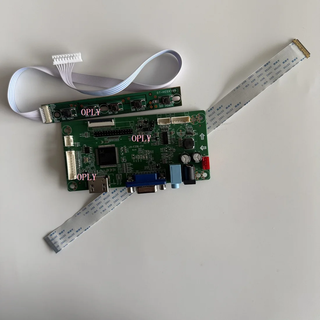 EDP HDMI-Compatible VGA Controller board for B156HTN03 B156HTN03.4 B156HTN03.5 B156HTN03.6 B156HTN03.8 1920X1080 LED panel 15.6