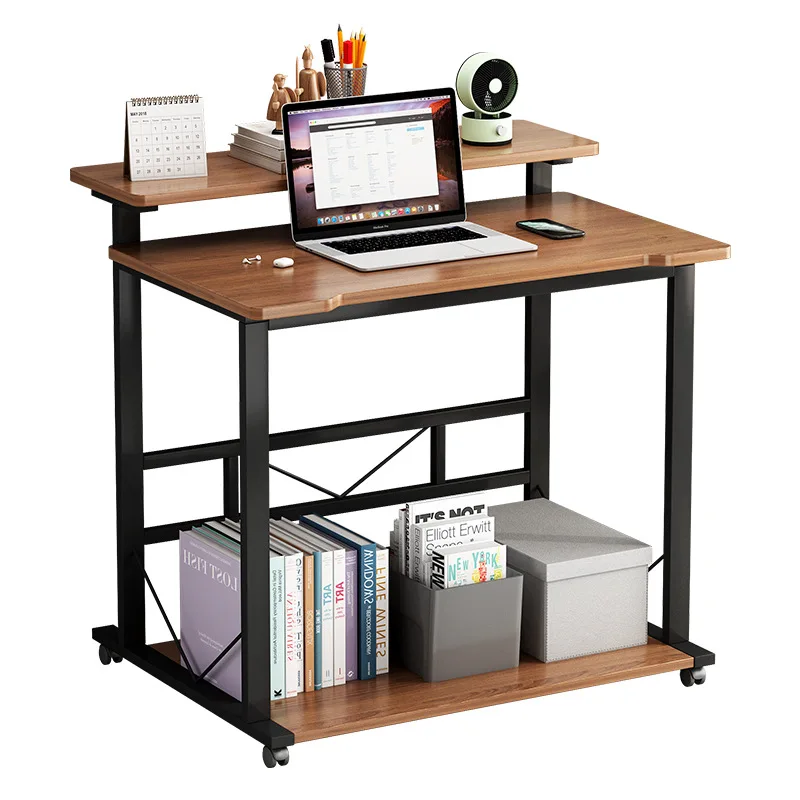 مكتب الكمبيوتر سطح المكتب مكتب منزلي بسيط حديث شقة صغيرة طالب تعلم الكتابة مكتب متنقل