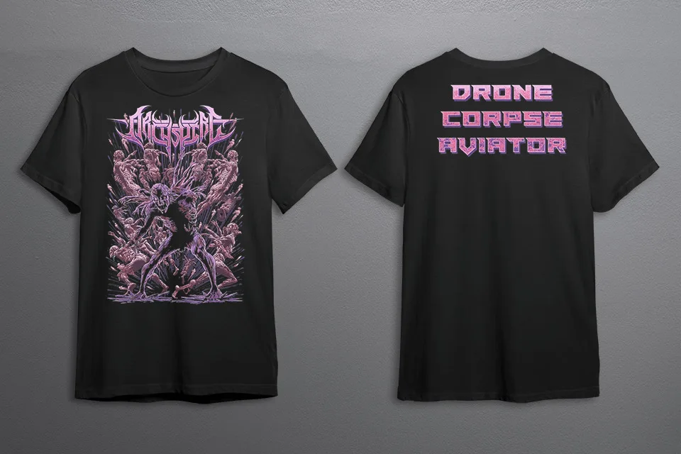 Archspire Canadian Technical Death Metal Band Drone Corpse Aviator T-Shirt S-2XL